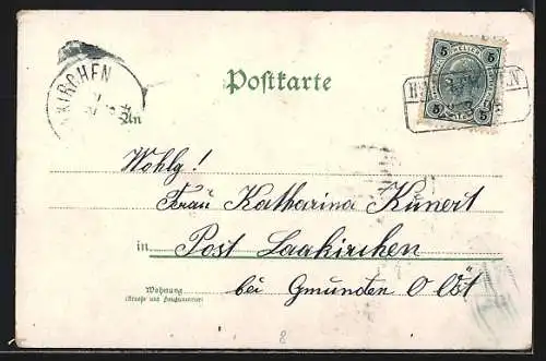 AK Eisenbahn fährt an Mutter mit Kind vorbei