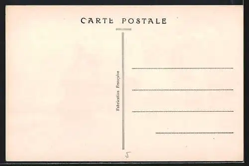 AK Eisenbahn in voller Fahrt