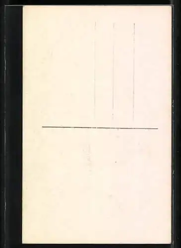 AK 1. April, Mädchen mit Kescher und Fischen