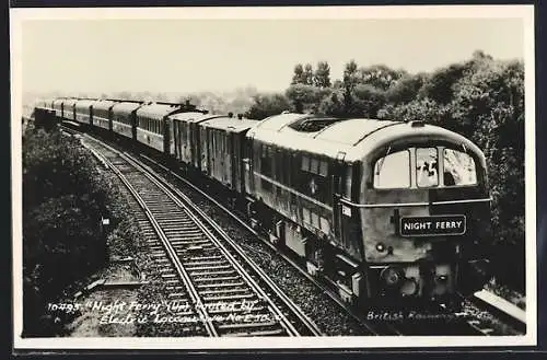 AK Night Ferry, Electric Locomotive No. 5000, englische Eisenbahn