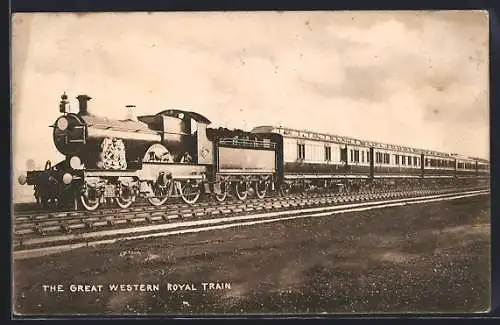 AK The Great Western Royal Train, englische Eisenbahn