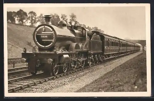 AK Engine No. 1036, Down Manchester Express, englische Eisenbahn
