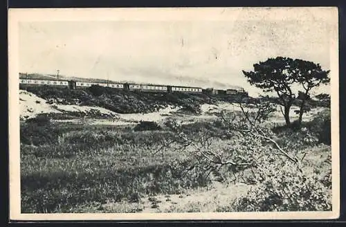 AK Eisenbahn in voller Fahrt, Chemin de fer du Nord