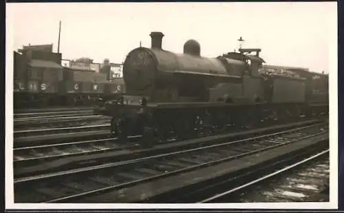Foto-AK Dampflokomotive, englische Eisenbahn