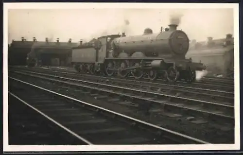 Foto-AK Dampflokomotive, englische Eisenbahn