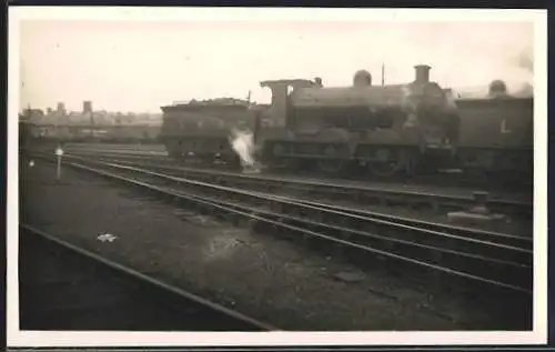 Foto-AK Dampflokomotive, englische Eisenbahn