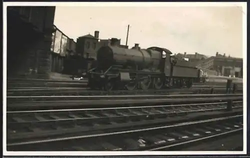 Foto-AK Dampflokomotive, englische Eisenbahn