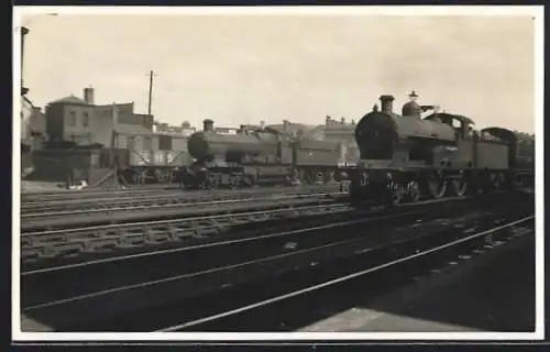 Foto-AK Dampflokomotiven, englische Eisenbahn