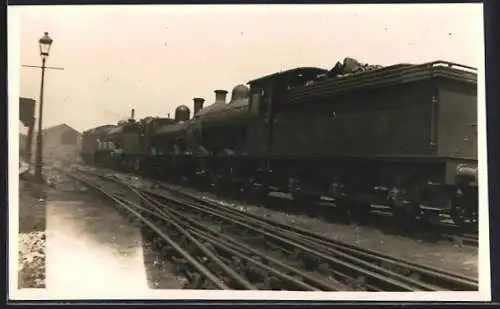 Foto-AK Dampflokomotiven, englische Eisenbahn