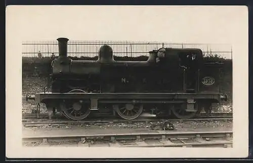 Foto-AK Dampflokomotive NER No. 1313, englische Eisenbahn