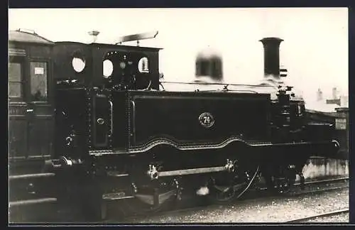 Foto-AK Dampflokomotive No. 74, englische Eisenbahn