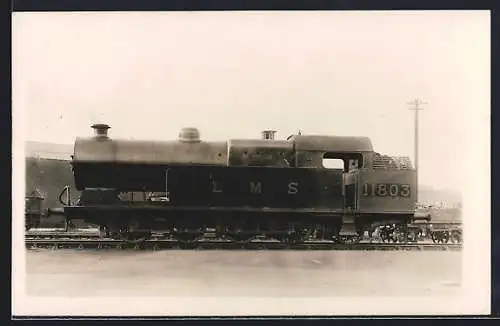 Foto-AK Dampflokomotive LMS No. 11803, englische Eisenbahn