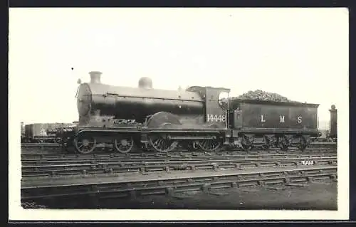 Foto-AK Dampflokomotive LMS No. 14448, englische Eisenbahn