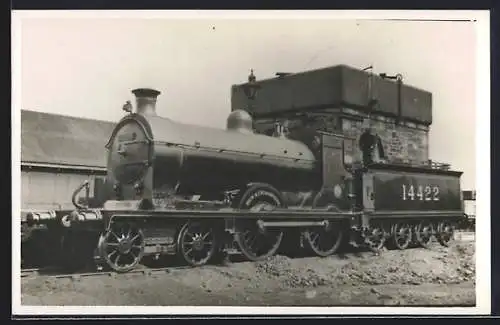 Foto-AK Dampflokomotive No. 14422, englische Eisenbahn