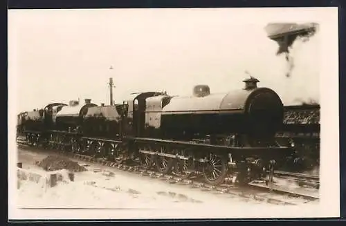 Foto-AK Dampflokomotive LMS No. 9589, englische Eisenbahn
