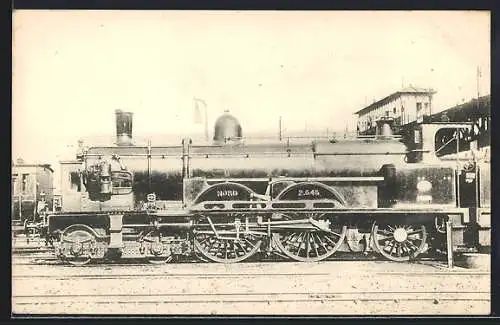 AK Locomotives du Nord, Machine No 2646, französische Eisenbahn