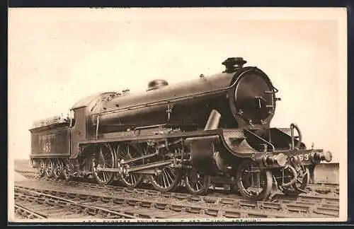 AK Englische Lokomotive No. E.453 King Arthur des Types 4-6-0 Express Engine der Southern Railway