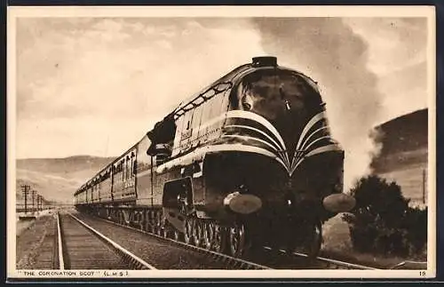 AK LMS Streamlined Train The Coronation Scot