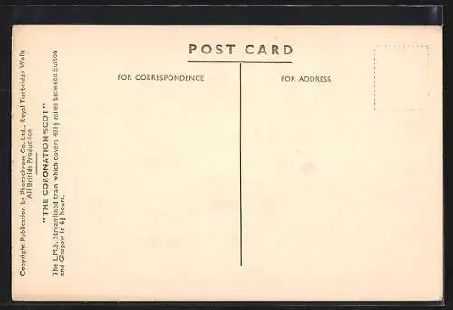 AK LMS Streamlined Train The Coronation Scot