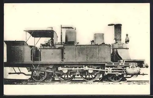 AK Machine-tender No. 18, französische Eisenbahn