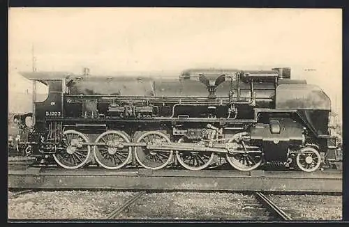 AK Machine No. 51203, französische Eisenbahn