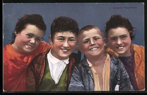 AK Neapel / Napoli, Costumi Napolitani