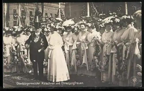 AK Berlin, Einholung der Kronprinzessin Cecilie am 03. Juni 1905