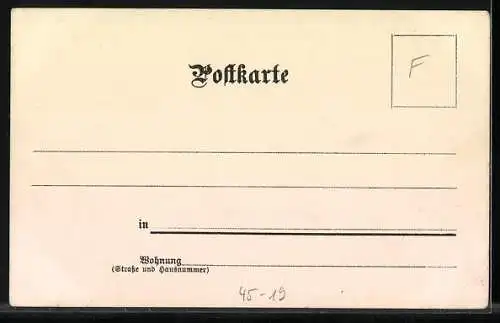 Lithographie Trio beim Bocksprung Üben