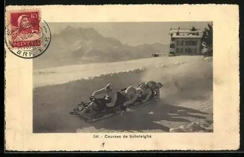 AK Courses de bobsleighs, Schlitten