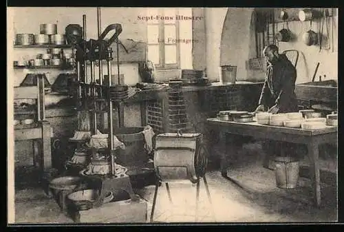 AK La Fromagerie, Käserei, Käse