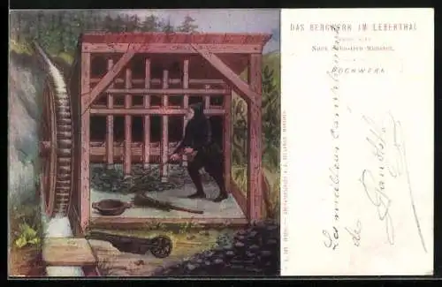 AK Bergwerk im Leberthal, Pochwerk, Bergbau