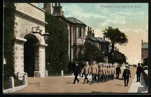 AK Prisoners returning from Work, Gefängnis