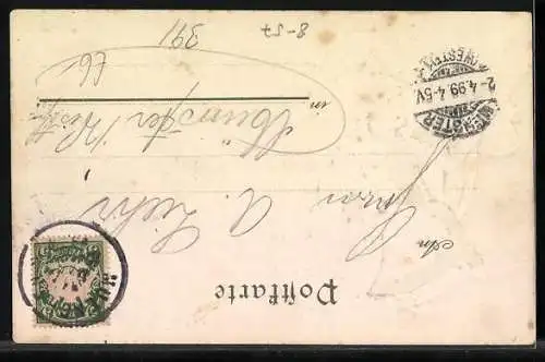 AK Münchner Kindl mit Bierkrug und Bierfass