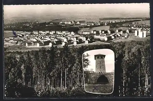 AK Wetzlar /Lahn, Neue Wohnstadt, Blick vom Stoppelbergturm