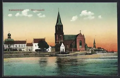 AK Emmerich, Rheinansicht