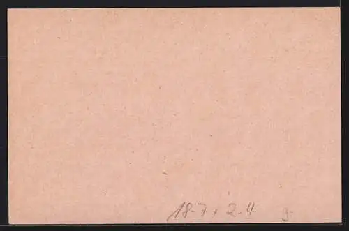 AK Rohrpost-Karte, Ganzsache