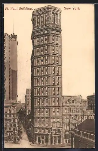 AK New York, NY, St. Paul Building