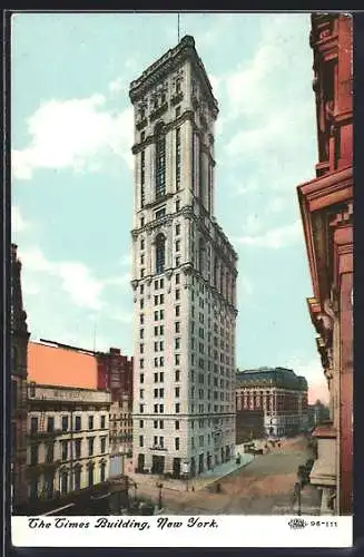 AK New York, NY, The Times Building