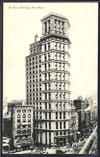 AK New York, NY, St. Paul Building