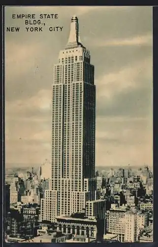 AK New York, NY, Empire State Bldg.