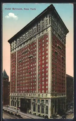 AK New York, NY, Hotel Belmont