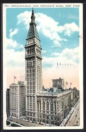 AK New York, NY, Metropolitan Life Insurance Bldg.