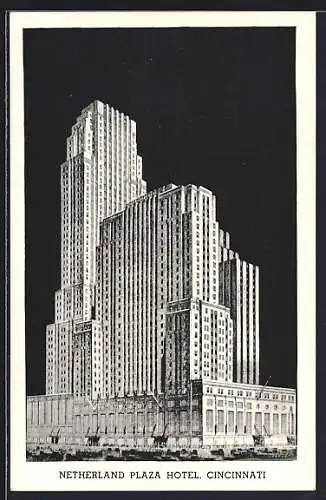 AK Cincinnati, OH, Netherland Plaza Hotel