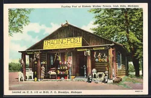 AK Irish Hills, MI, Trading Post at Historic Walker Tavern