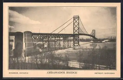 AK Detroit, MI, Ambassador Bridge