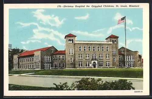 AK St. Louis, MO, Shriners Hospital for Crippled Children