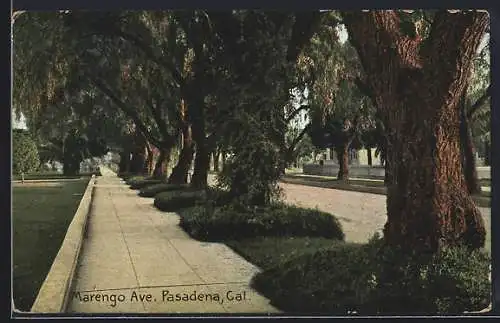 AK Pasadena, CA, Marengo Ave