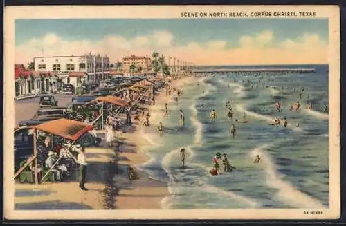 AK Corpus Christi, TX, Scene on North Beach