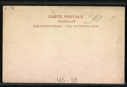 Künstler-AK Oeuvre des Veuves, Kinderfürsorge