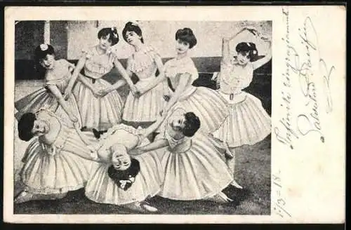 AK Ballett-Tänzerinnen im Tutu